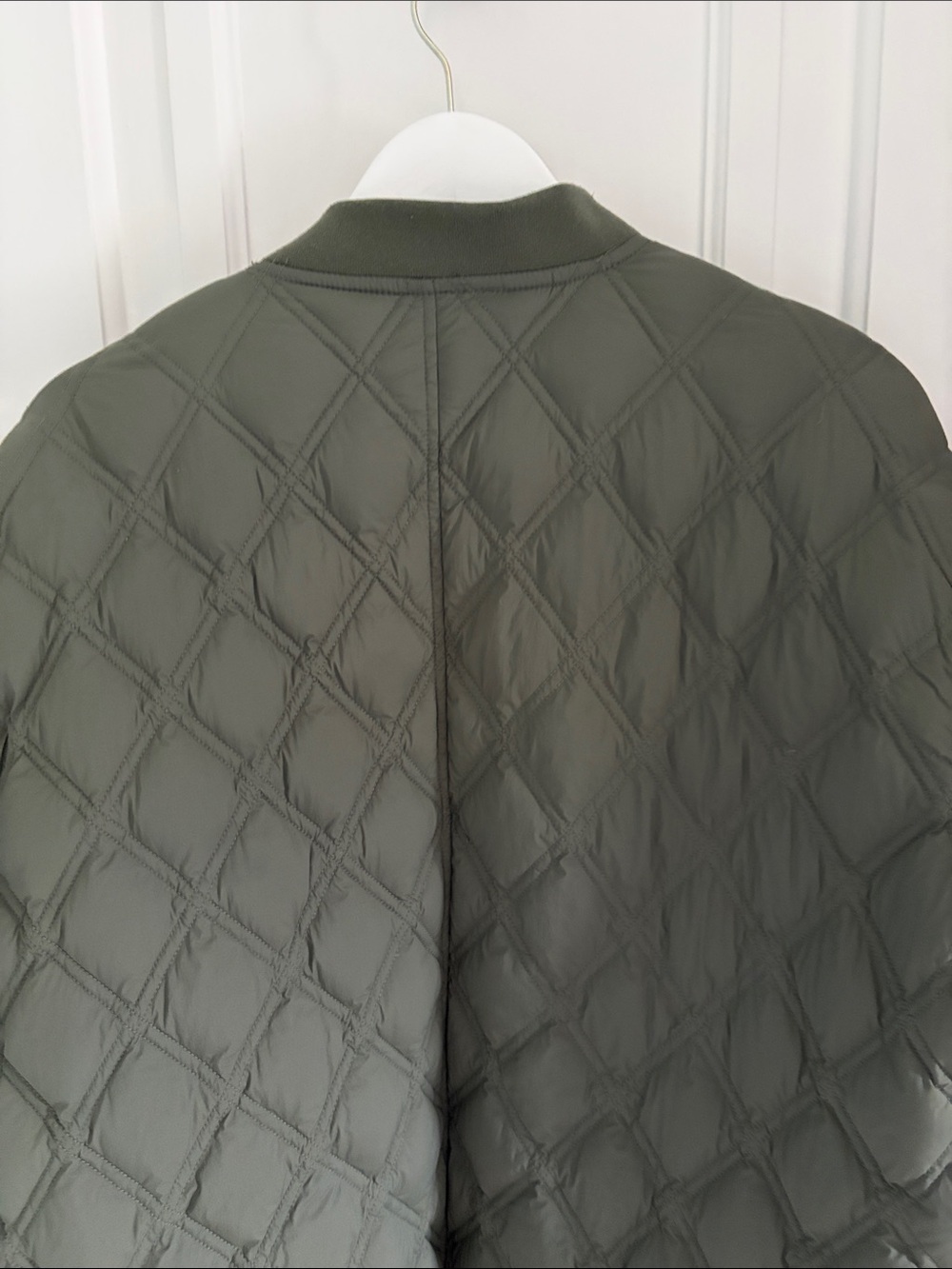Marine Layer • Green Padded Marina Bomber Jacket (Size M) - Picture 8 of 8